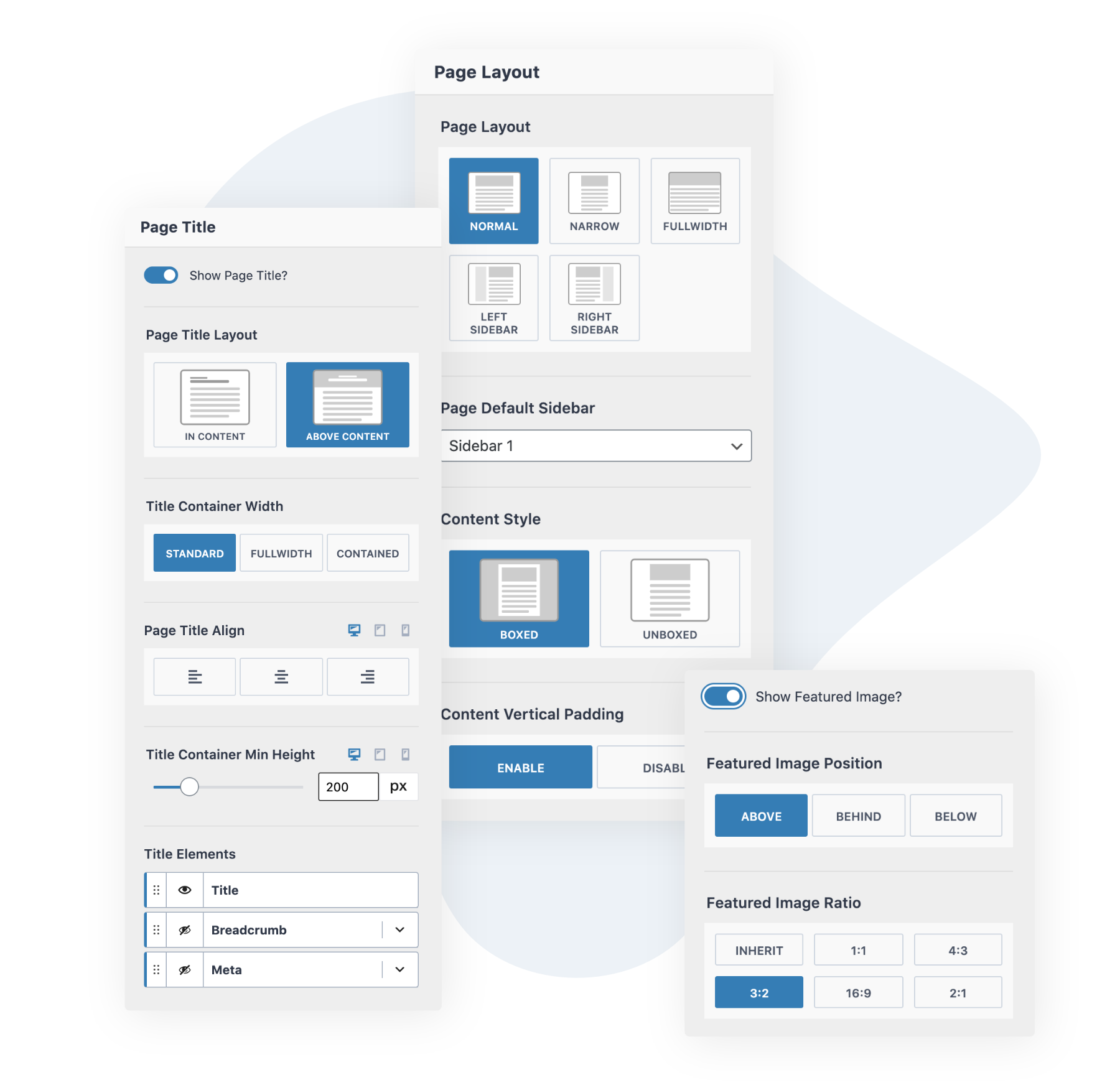 Bố cục Kadence Theme Pro