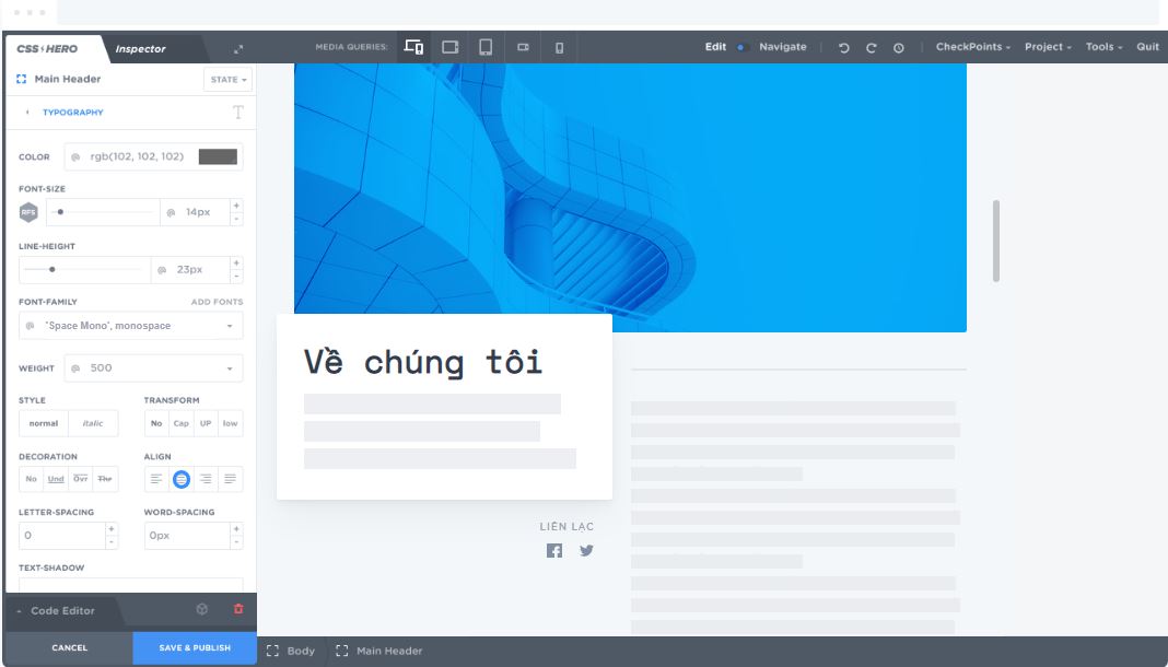 CSS Hero Visual CSS Editor 2