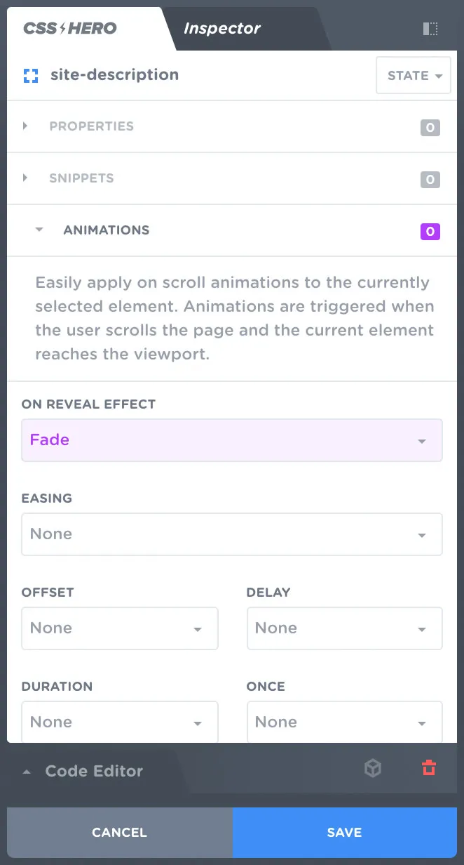 CSS Hero Visual CSS Editor 9