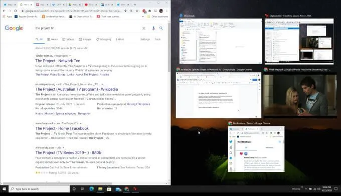 Cách chia đôi màn hình trong Windows 10 21 Cách chia đôi màn hình trong Windows 10