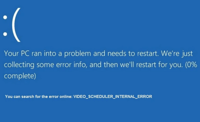 Cách khắc phục lỗi nội bộ của bộ lập lịch video BSOD trong Windows 10 2 Cách khắc phục lỗi nội bộ của bộ lập lịch video BSOD trong Windows 10