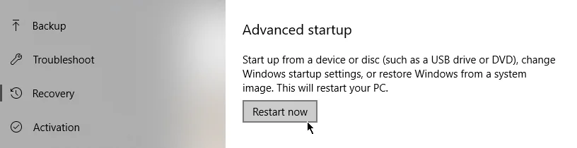 Cách khởi động lại và chọn thiết bị khởi động thích hợp trên Windows 2 Cách khởi động lại và chọn thiết bị khởi động thích hợp trên Windows