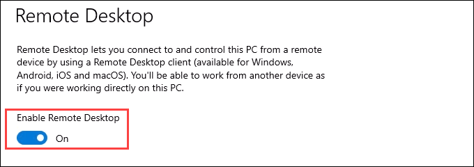 Cách sử dụng Remote Desktop trong Windows 10 2 Cách sử dụng Remote Desktop trong Windows 10