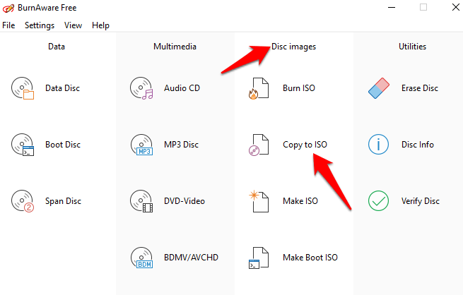 Cách tạo, gắn kết và ghi tệp ảnh ISO miễn phí 2 Cách tạo, gắn kết và ghi tệp ảnh ISO miễn phí