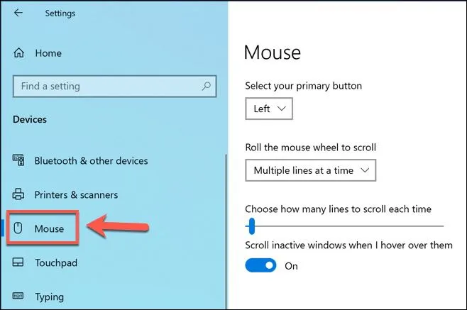Cách thay đổi tốc độ chuột của bạn trong Windows 10 6 Cách thay đổi tốc độ chuột của bạn trong Windows 10