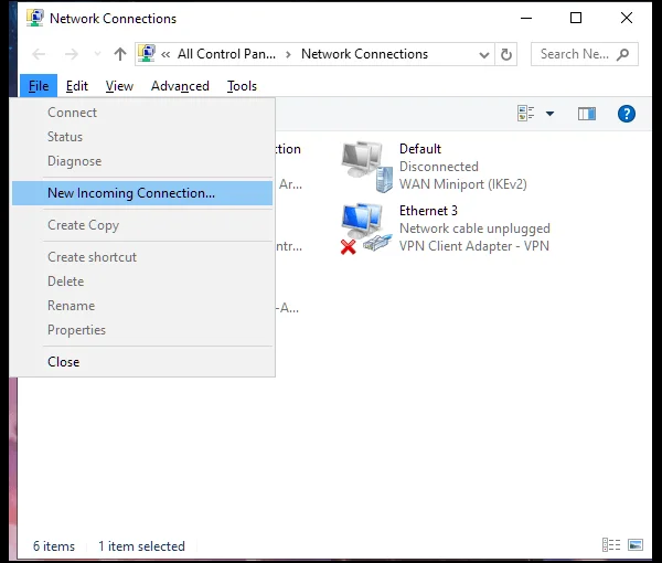 Cách thiết lập dịch vụ VPN tích hợp trong Windows 10 6 Cách thiết lập dịch vụ VPN tích hợp trong Windows 10