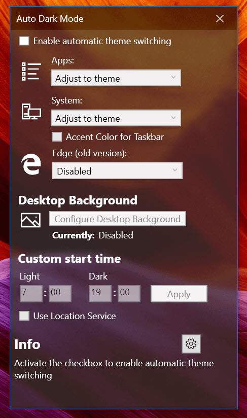 Cách tự động chuyển đổi chế độ sáng và tối trên Windows 10 42 Cách tự động chuyển đổi chế độ sáng và tối trên Windows 10