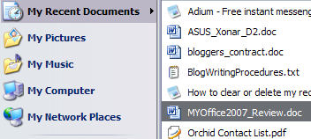 Cách xóa hoặc xóa tài liệu gần đây của tôi trong Windows 14 tài liệu gần đây