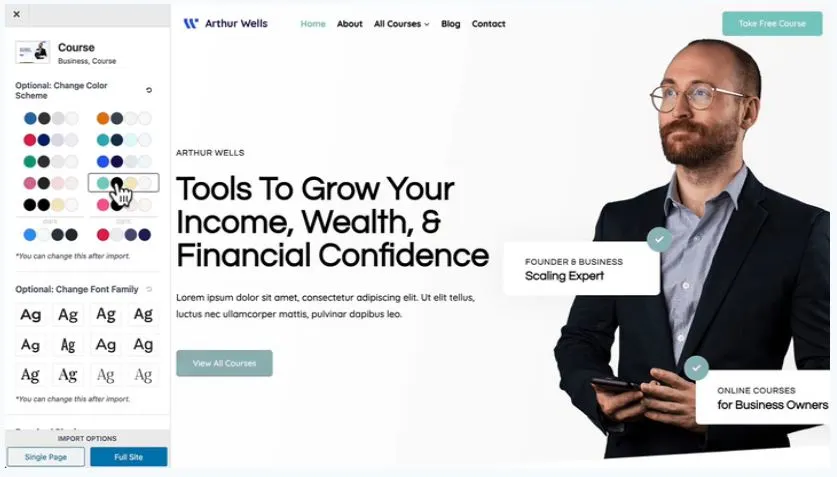 Chọn màu sắc của bạn