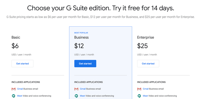 G Suite là gì và Cách bắt đầu 4 G Suite là gì và Cách bắt đầu
