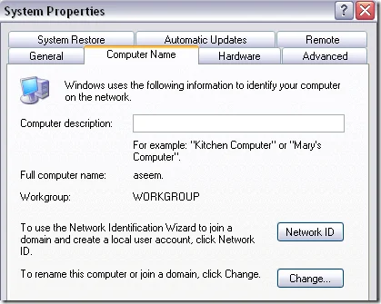 mạng hai máy tính