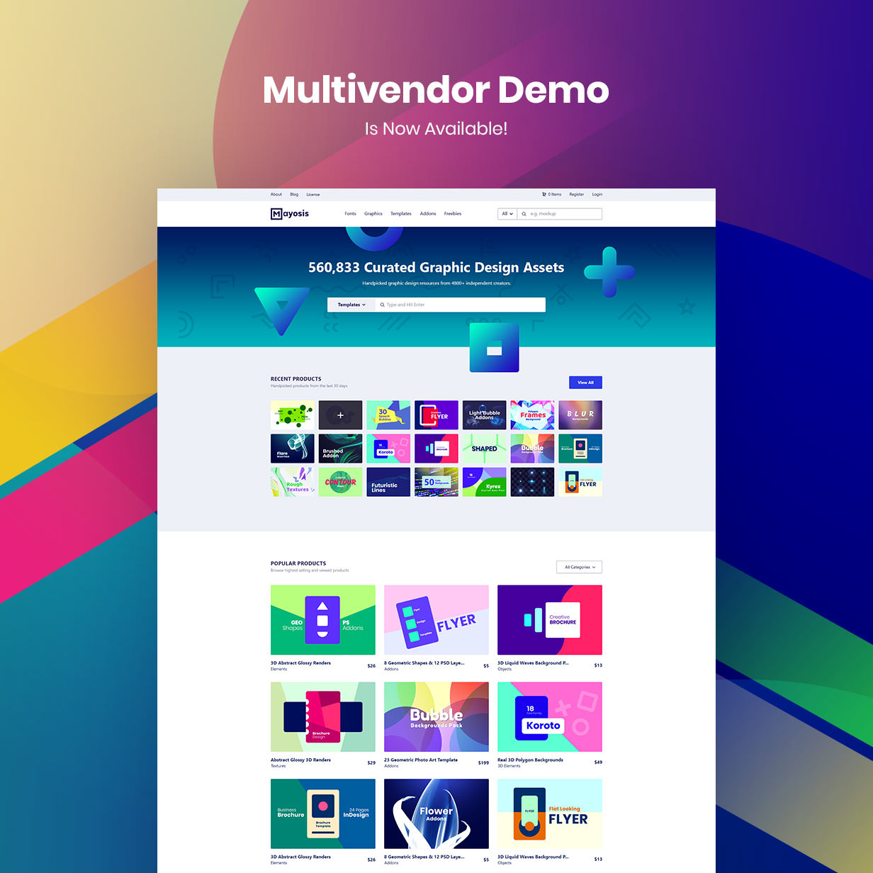 Mayosis - Digital Marketplace WordPress Theme 6