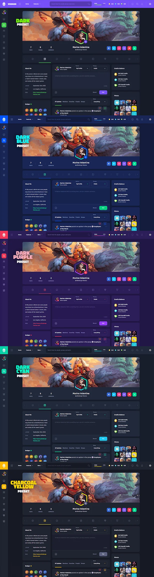 Vikinger - Cộng đồng xã hội BuddyPress và GamiPress - 18