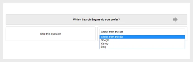 WordPress Questionnaire List Answer