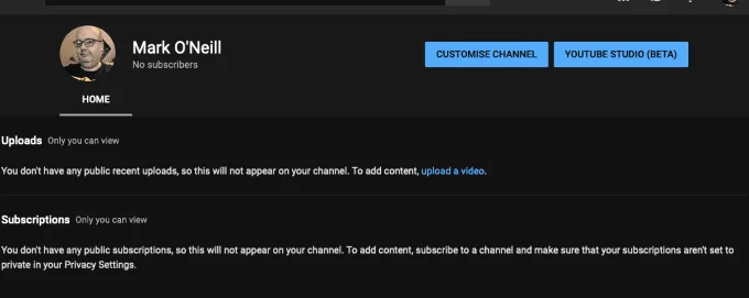 Kiến thức cơ bản về cách tạo kênh YouTube đầu tiên của bạn