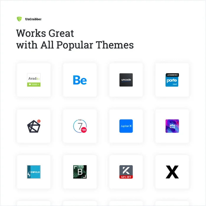 Tải xuống: UnGrabber - Bảo vệ nội dung cho WordPress 5 Hoạt động tuyệt vời với tất cả các chủ đề phổ biến