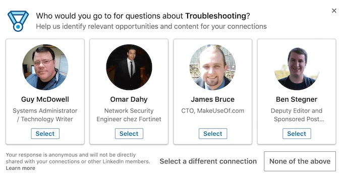 Làm thế nào để chứng thực một người nào đó trên LinkedIn (và được chứng thực)