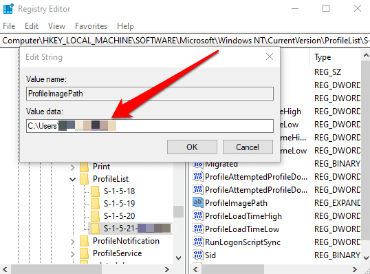 Cách khắc phục hồ sơ người dùng (User Profile) bị hỏng trong Windows 10 9 Cách khắc phục hồ sơ người dùng (User Profile) bị hỏng trong Windows 10