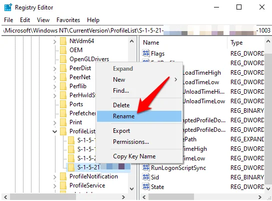 Cách khắc phục hồ sơ người dùng (User Profile) bị hỏng trong Windows 10