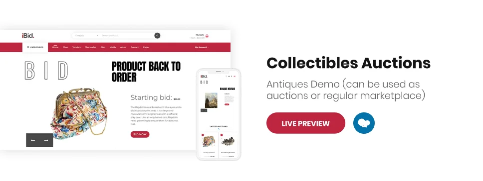 iBid - Đấu giá nhiều nhà cung cấp WooCommerce Theme - 4