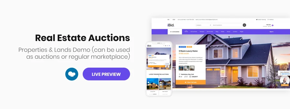 iBid - Đấu giá nhiều nhà cung cấp WooCommerce Theme - 5