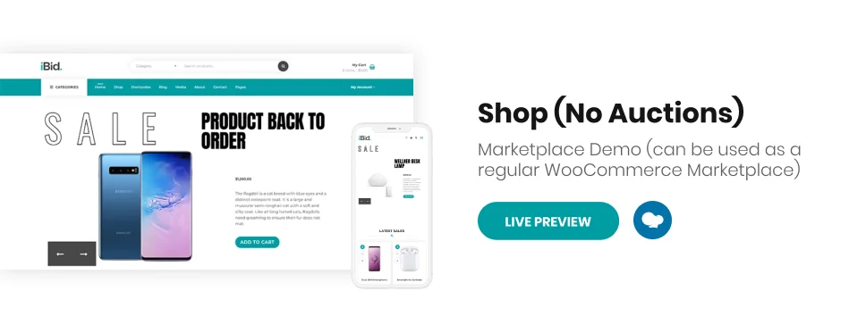 iBid - Đấu giá nhiều nhà cung cấp WooCommerce Theme - 6
