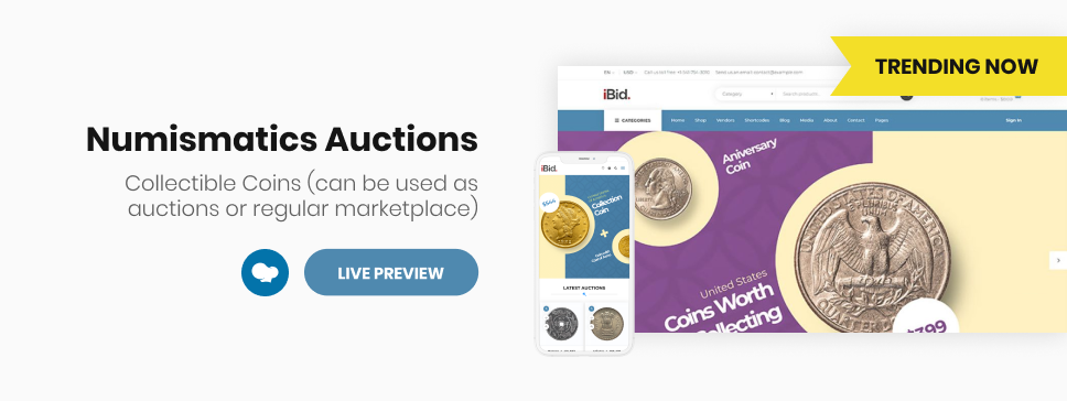 iBid - Đấu giá nhiều nhà cung cấp WooCommerce Theme - 9