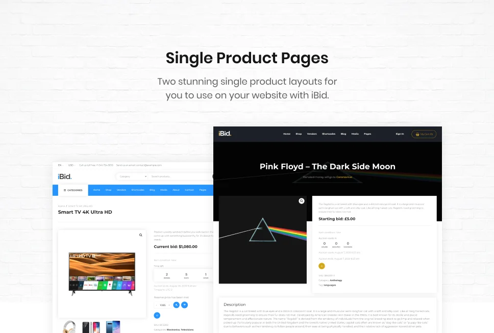 iBid - Đấu giá nhiều nhà cung cấp WooCommerce Theme - 24