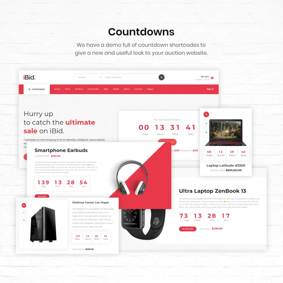 iBid - Đấu giá nhiều nhà cung cấp WooCommerce Theme - 28