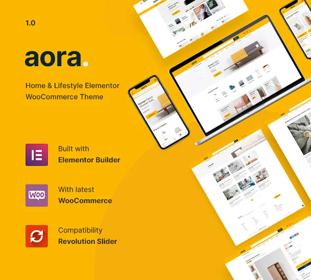 Aora - Nhà & Phong cách sống Elementor WooCommerce Theme - 7
