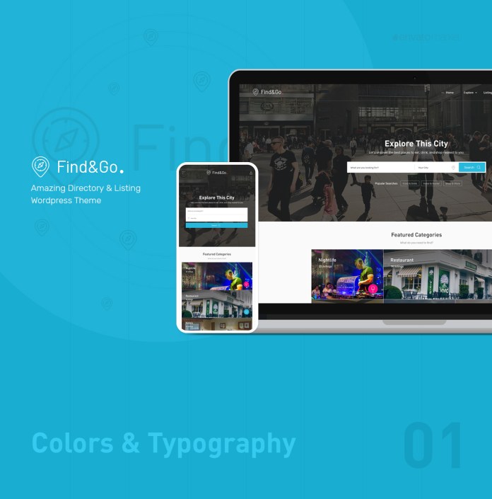 Findgo - Danh sách thư mục WordPress Theme - 1