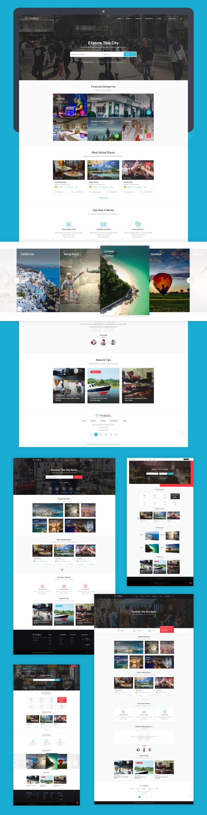 Findgo - Danh sách thư mục WordPress Theme - 3