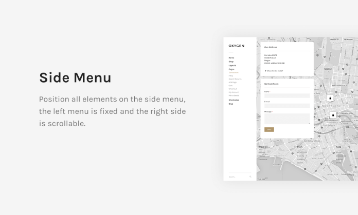 Menu bên