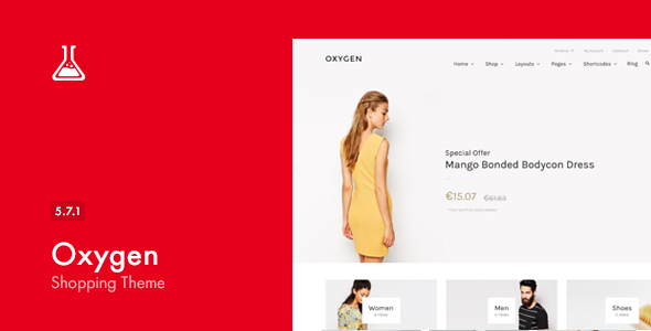 Download: Oxygen – WooCommerce WordPress Theme