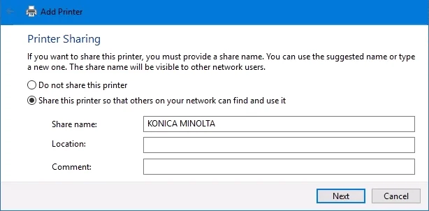 Cách kết nối với mạng máy in trong Windows
