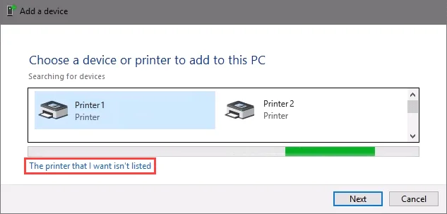 Cách kết nối với mạng máy in trong Windows