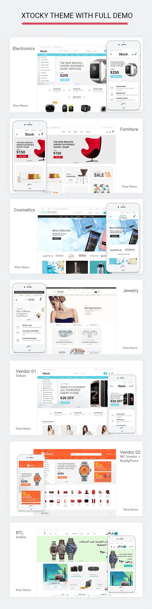 Xtocky - WooCommerce Phản ứng nhanh nhẹn Theme - 4