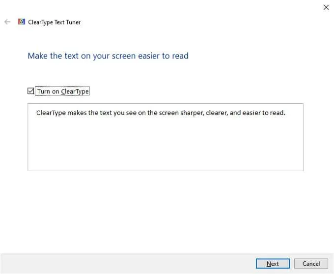 Cách khắc phục sự cố văn bản mờ trên Windows 10 5 Cách khắc phục sự cố văn bản mờ trên Windows 10