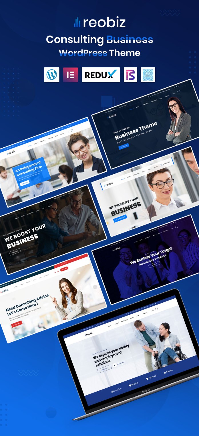 Reobiz - Tư vấn WordPress Doanh nghiệp Theme 
