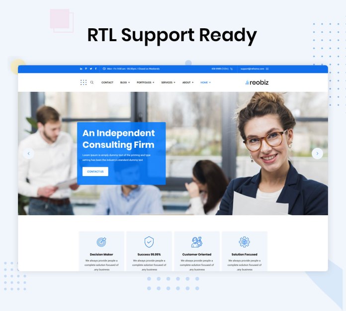 Reobiz - Tư vấn WordPress Doanh nghiệp Theme 