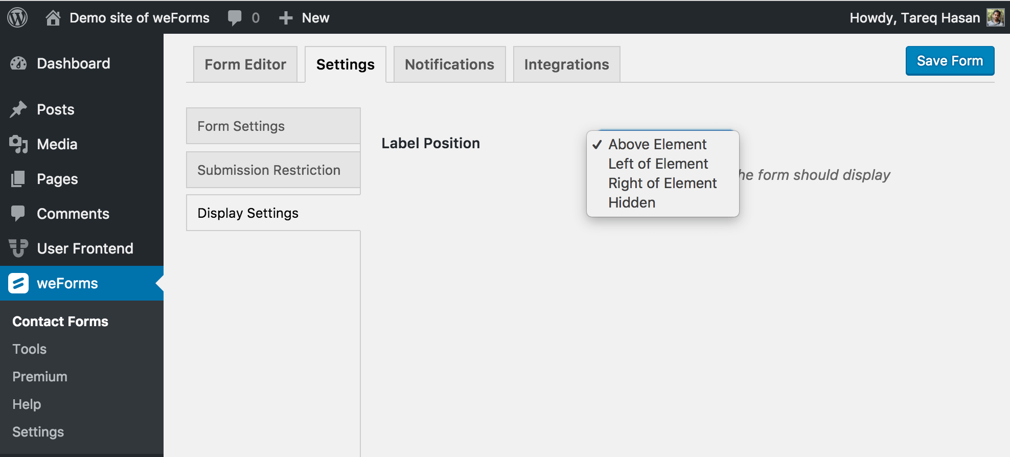 weForms PRO v1.3.17 NULLED - Fastest Contact Form Plugin For WordPress By weDevs