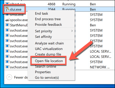 Slui.exe trong Windows là gì và nó có an toàn không? 8 Slui.exe trong Windows là gì và nó có an toàn không?