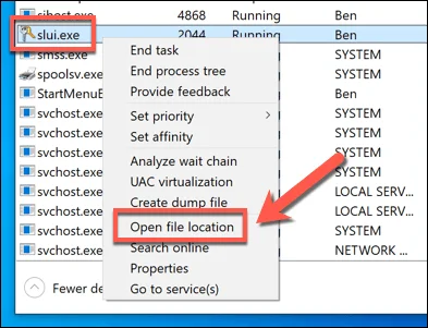 Slui.exe trong Windows là gì và nó có an toàn không? 8 Slui.exe trong Windows là gì và nó có an toàn không?