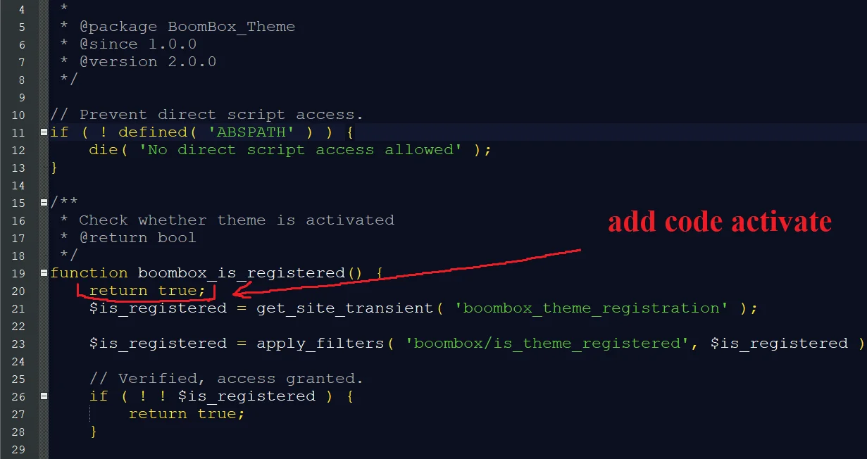 BoomBox v2.8.3 NULLED - Viral Magazine WordPress Theme 3 Boombox activate