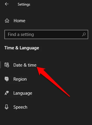 Cách sửa đồng hồ thời gian, ngày giờ trên Windows 10 3 Cách sửa đồng hồ thời gian, ngày giờ trên Windows 10