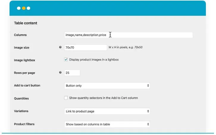 DỄ DÀNG THIẾT LẬP VÀ TÙY CHỈNH