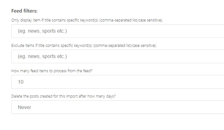Feedzy RSS Feeds Premium