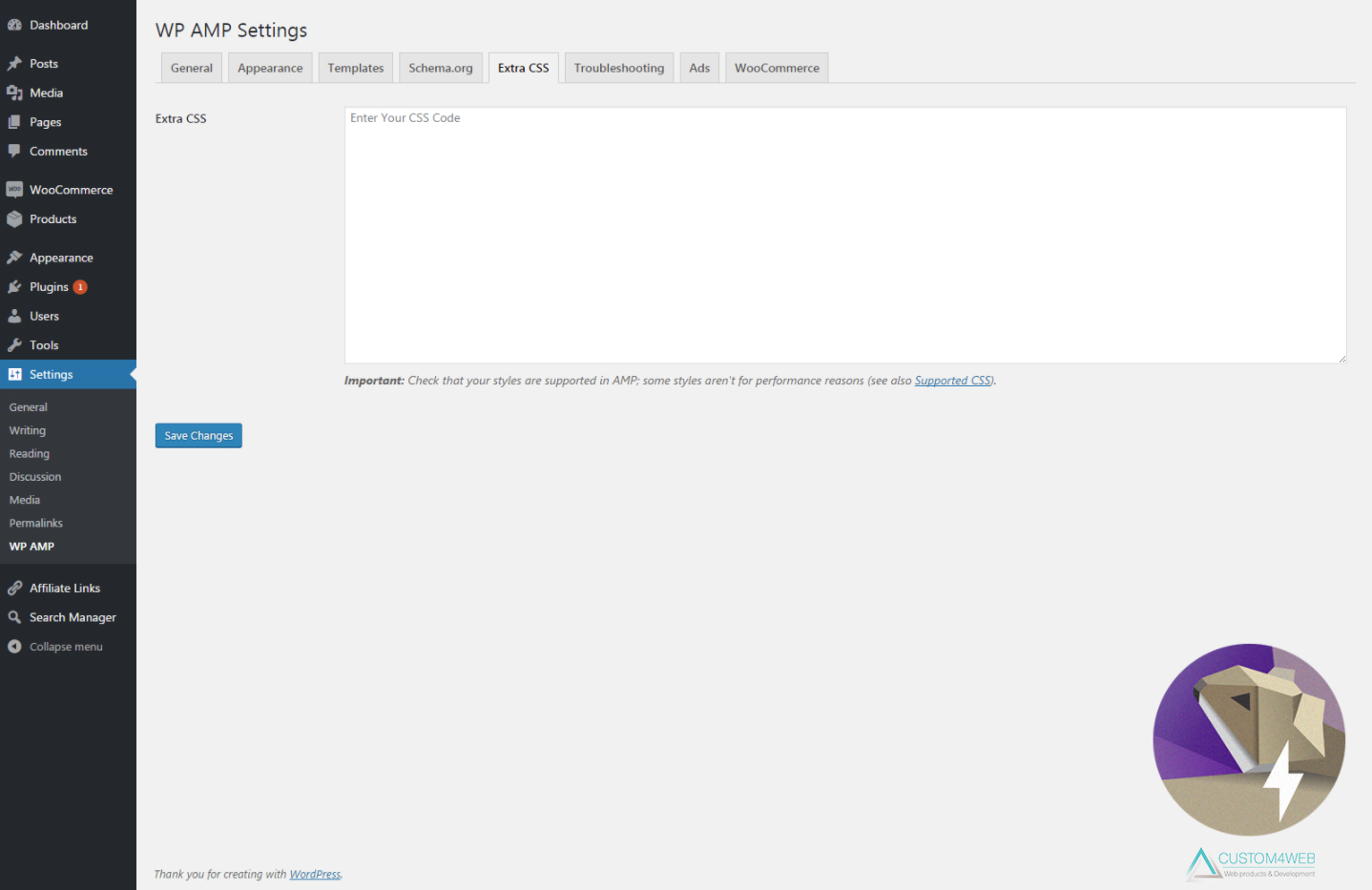 WP AMP — Accelerated Mobile Pages for WordPress and WooCommerce 7