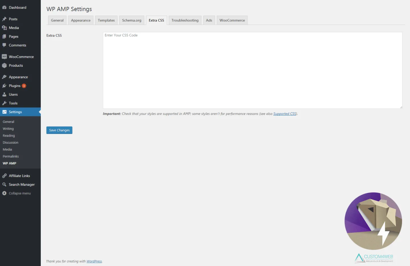 WP AMP — Accelerated Mobile Pages for WordPress and WooCommerce 7