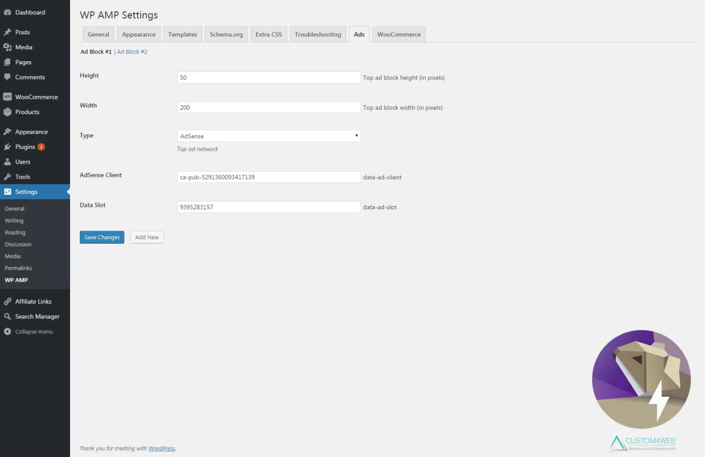 WP AMP — Accelerated Mobile Pages for WordPress and WooCommerce 9